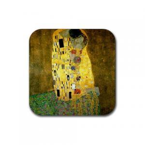 Gustav Klimt The Kiss Fine Art Painting Rubber..