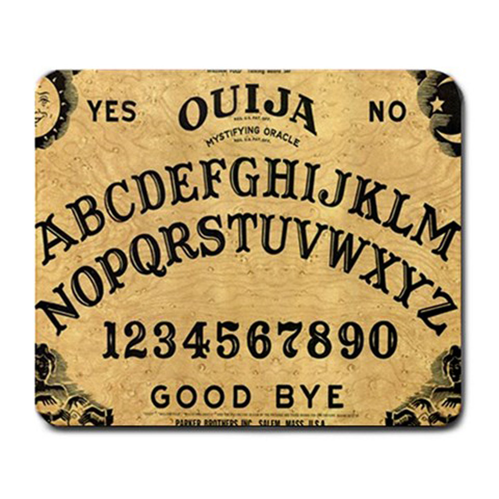 Vintage Ouija Witch Board Photo Mousepad Mouse Mat Fabric & Neoprene Rubber Custom Design Made To Order 40519125