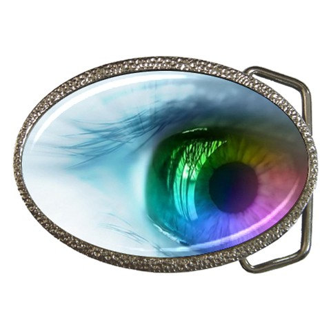 Gothic Punk Multi-colored Eyeball Belt Buckle 15152952 Made To Order Custom Design Available